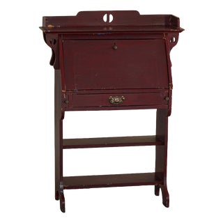 Vintage Drop-Front Painted Secretaire, 1920s For Sale