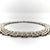 Modern Vintage Sterling Silver Taxco Wide-Link Collar Necklace For Sale - Image 3 of 9
