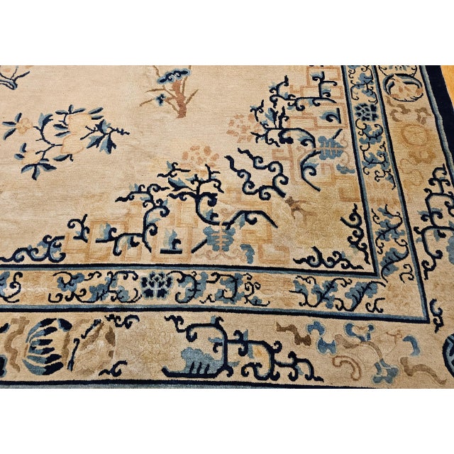 19th Century Chinese Peking Rug For Sale - Image 12 of 12
