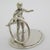 Vintage Dutch Handmade Genuine Silver 835 Child with Hoop Figurine, 1970s For Sale - Image 11 of 11