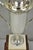 Vintage 1970s Art Deco Silver Metal Marble & Wood Figural Golf Trophy Award Cup For Sale - Image 14 of 17