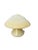 Mid Century Modern Murano Glass Style Italian Mushroom Vintage Table Lamp Very unique heavy quality glass, true vintage....