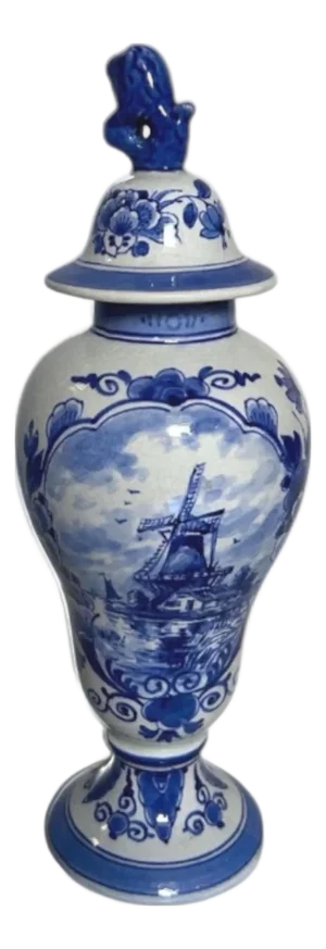 Royal Delft Ginger Jar 400 Year Anniversary Jar 1953