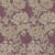 Morris & Co Chrysanthemum Wallpaper in Wine For Sale