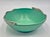 Green Emilia Castillo Porcelain & Pure Silver Lizard Bowl, Taxco Mexico, Signed 1996 For Sale - Image 8 of 18