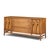 Mid-Century Modern Broyhill Brasilia Mid Century Walnut and Brass 66 Inch Credenza For Sale - Image 3 of 8