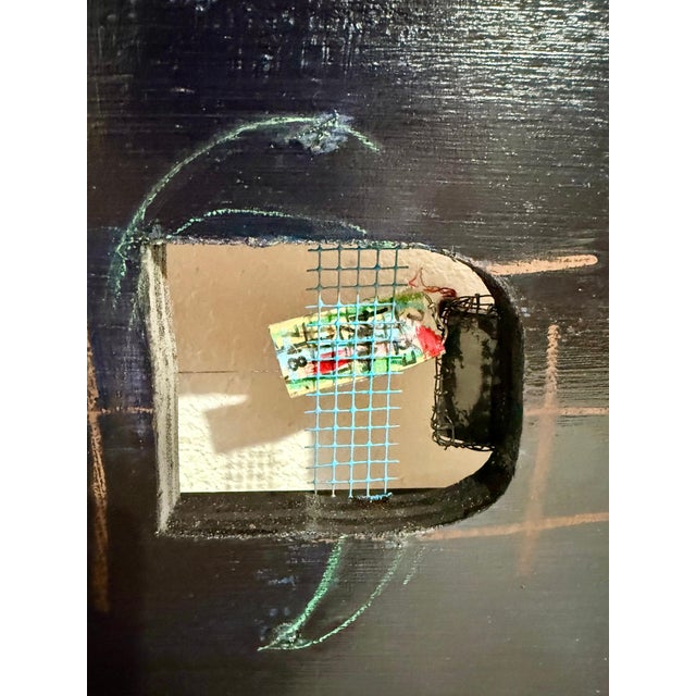 Iké Udé, Large Mixed Media Construction Sculpture Painting Ike Ude African American Art For Sale - Image 4 of 18