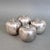Almazán Silver-Plated Fruit Sculptures of Banana Bunch and Apples, 1970s, Set of 5 For Sale - Image 17 of 18