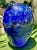 Rare Large Kent F. Ipsen Cobalt Blue Studio Glass Vase, Signed & Dated 1977 – Richmond Va • 15¼" For Sale In San Diego - Image 6 of 18