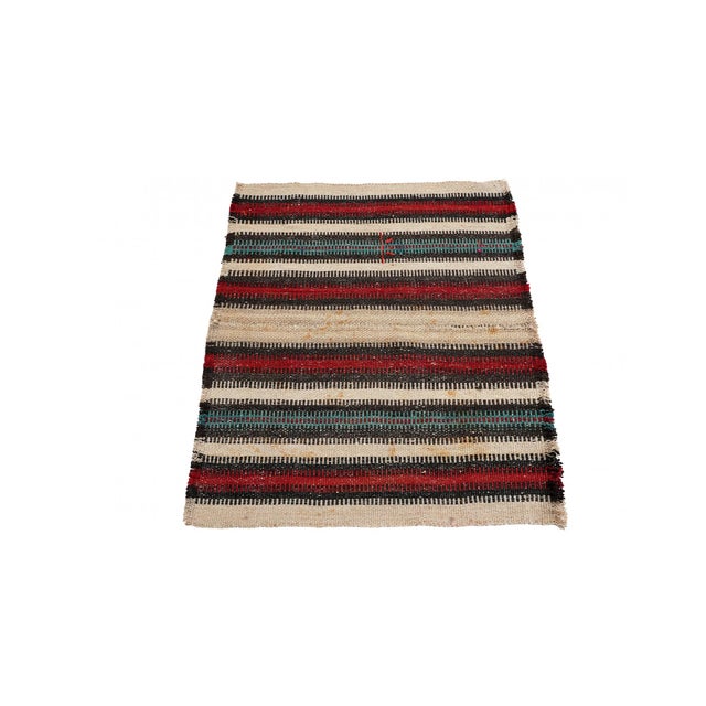 Handwoven Vintage decorative mini wool kilim rug. Approximatelly 45-55 years old. In very good condition. Rare find,...
