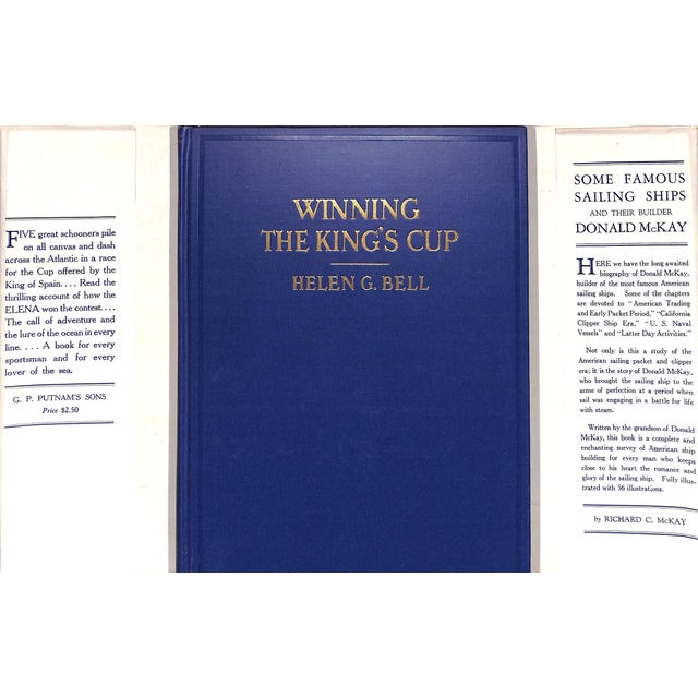 Traditional "Winning the King's Cup: An Account of the "Elena's" Race to Spain" 1928 Bell, Helen G. For Sale - Image 3 of 12