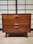 This exceptional three-drawer chest is a quintessential example of mid-century American-Scandinavian modernism, designed...