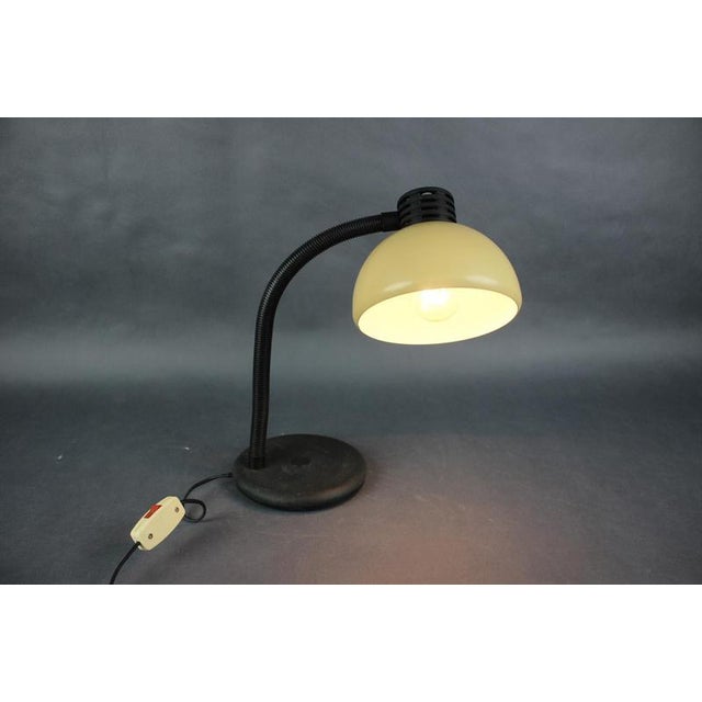 Metal Mid-Century Hungarian Gooseneck Desk Lamp, 1970s For Sale - Image 7 of 9