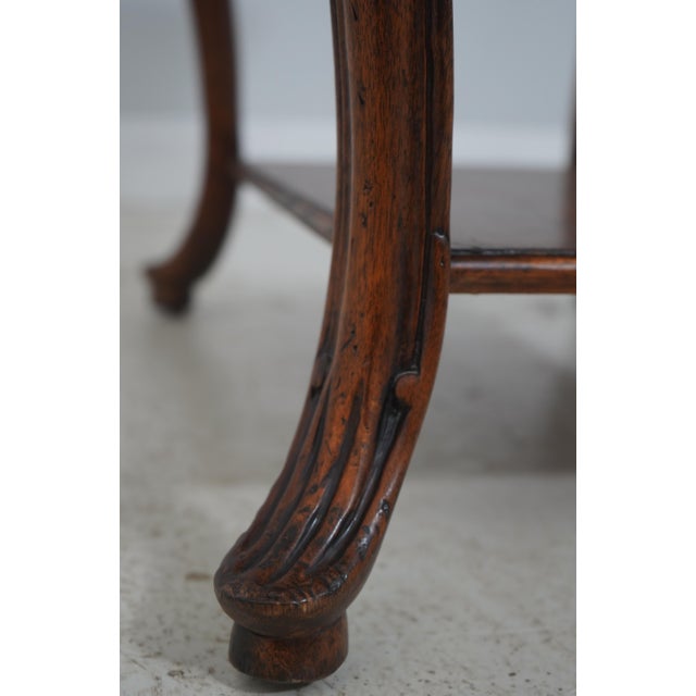 Henredon Mahogany French Provincial Side Table For Sale - Image 10 of 17