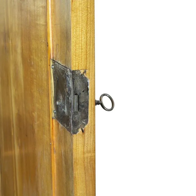 Antique Viennese Biedermeier Wardrobe in Cherrywood For Sale - Image 8 of 10