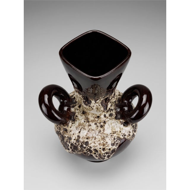 Ceramic Large Ceramic Vase with Handles from Vallauris, 1960s For Sale - Image 7 of 9