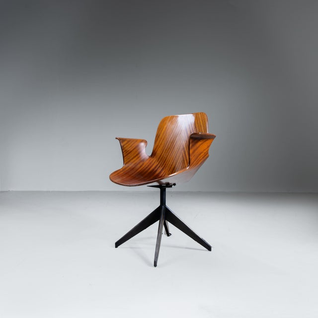 Medea Chair by Vittorio Nobili for Fratelli Tagliabue, 1956 For Sale - Image 9 of 12