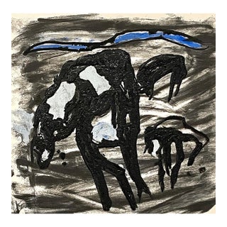 Emil Schumacher, Limited Edition Serigraph Terraraph Print Abstract Art Informel For Sale