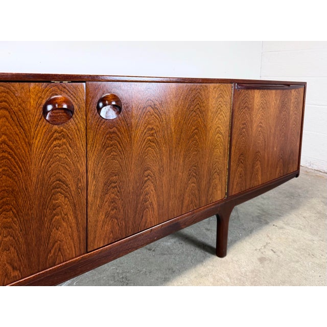 1960s Mid Century Modern Rosewood Sideboard Credenza by McIntosh For Sale - Image 12 of 12