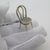 1980s Vintage Italian Handmade Silver 800 Straw Chair Miniature, Arezzo, 1980s For Sale - Image 5 of 12