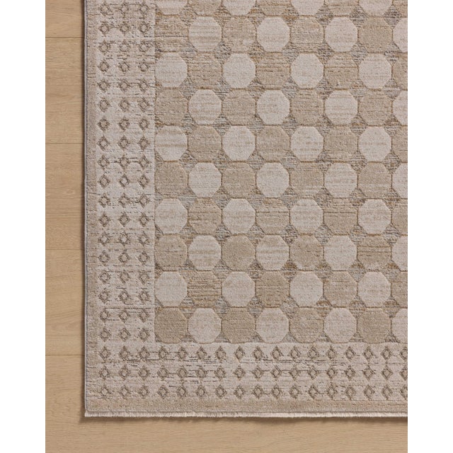 Loloi Rugs Amber Lewis x Loloi Cali Taupe / Natural 11'-6" x 15'-7" Area Rug For Sale - Image 4 of 4