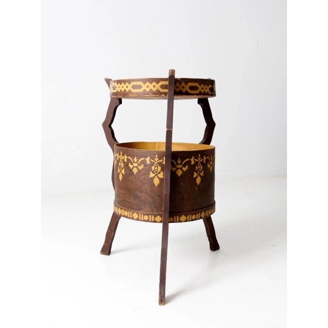 Antique Bandbox Table For Sale - Image 4 of 12