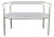 White Locus Solus Bench by Gae Aulenti for Poltronova, Italy, 1964 For Sale