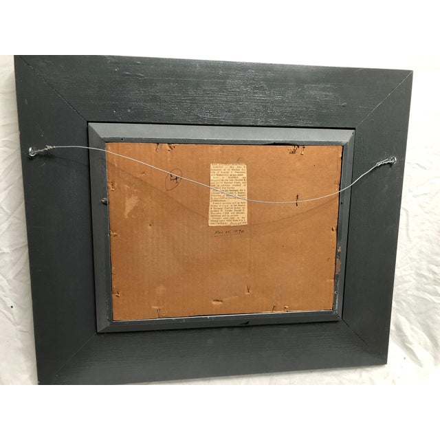 This is a miniature oil-on-board landscape painting by the American artist Marie Dorothy Dolph (1884–1979). Artist: Marie...