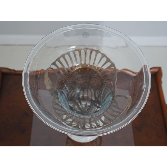 1990s 1990s Castilian Bronze & Porcelain Seahorse Design Center Piece For Sale - Image 5 of 15