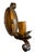 Farmhouse Circa 1920’s Pair of Polychrome Painted Botanical Wall Sconces For Sale - Image 3 of 8