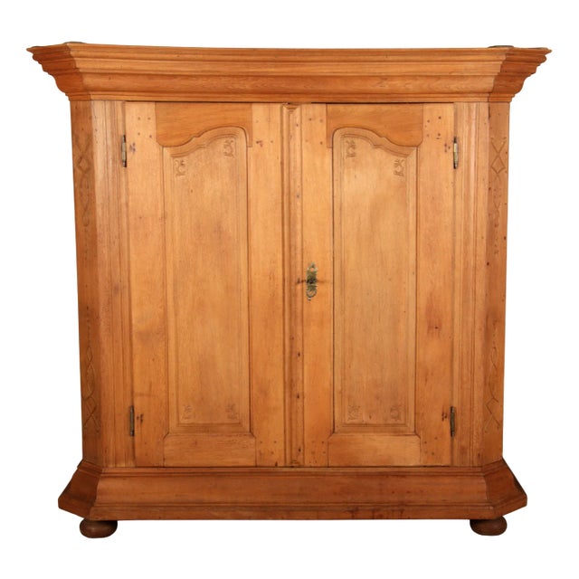 Antique Rococo Baroque Cabinet in Oak, 1750 For Sale