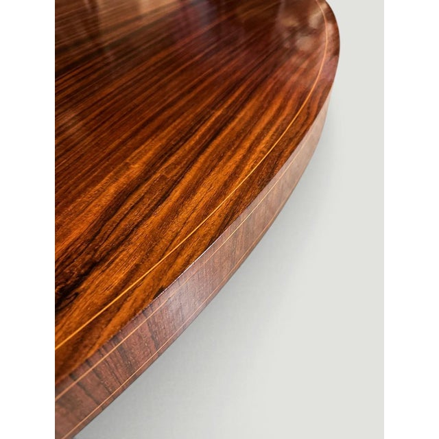 Mid-Century Italian Round Dining Table attributed to Osvaldo Borsani, 1950s For Sale - Image 14 of 18