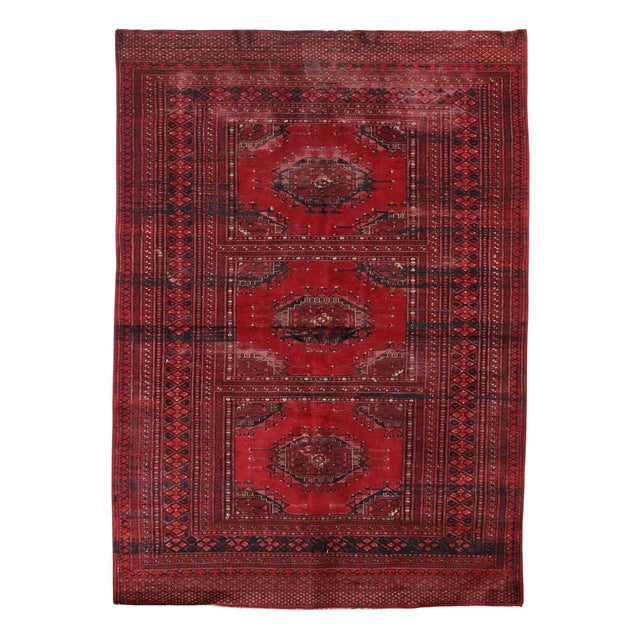 Afghanistan Bukhara Rug in Wool For Sale