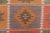 Orange 8'x13' Vintage Afghan Kilim Dhurrie Rug – Handwoven by Women | Multicolor Geometric | Cotton Flatweave For Sale - Image 8 of 9