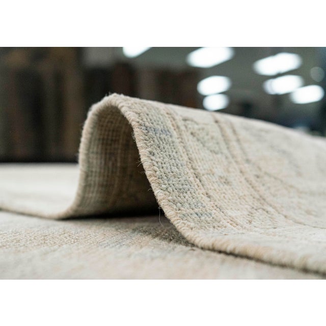 Textile Oushak Rug 7'11" x 9'9" #21386 For Sale - Image 7 of 8