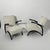 Set of Czechian Art Deco Black Laquered Lounge Chairs attributed to J. Halabala for Up Závody, 1930s For Sale - Image 16 of 18