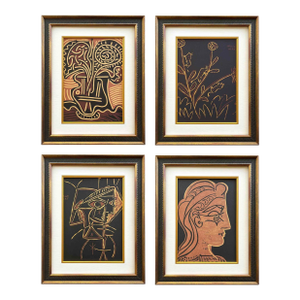Pablo Picasso Set of Four Prints 2-11-44-45 - Set of 4