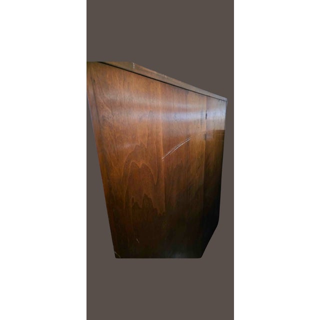 Early 20th Century Dresser Cabinet Linen Press For Sale - Image 10 of 12