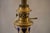 Electrified Kerosene Lamps in Glazed Earthenware with Gilt Bronze Mounts and Geometric Decor from Longwy, Late 19th Century, Set of 2 For Sale - Image 4 of 14