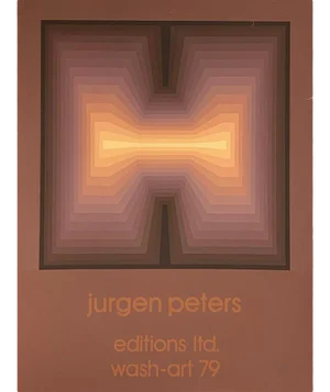 1979 “Editions Ltd. Wash-Art 79” Serigraph by Jurgen Peters