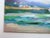 Mid 20th Century Mid 20th Century Fishing Harbor Painting For Sale - Image 5 of 7