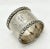 Heavy Antique American Victorian Solid Coin Silver Napkin Ring With Single Letter "K" Monogram - Circa 1860s For Sale - Image 9 of 11