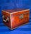 Small Victorian Travel Box in Mahogany and Brass, 1800s, in Good conditions. Designed before 1890