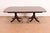 Smith & Watson Regency Banded Mahogany Double Pedestal Extension Dining Table, Newly Refinished For Sale - Image 15 of 15