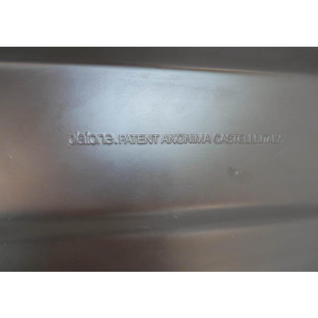 1970s Platone Folding Table by Giancarlo Piretti for Anonima Castelli, Italy, 1970s For Sale - Image 5 of 8