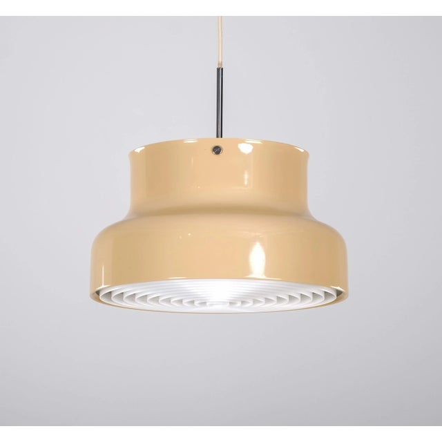 Produced in Sweden by Ateljé Lyktan, 1960s Design Anders Pehrson. Diameter 40 cm. Complete with acrylic diffuser. Good...