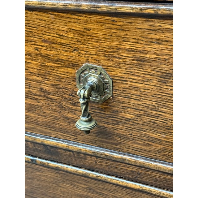 Jacobean Style Chest of Drawers For Sale - Image 10 of 12