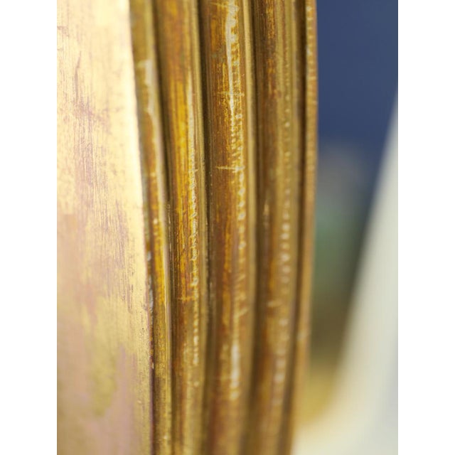 Regency Revival Egyptian Giltwood and Bronze Pier Mirror, 1930 For Sale - Image 6 of 18