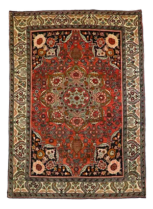 Antique Bidjar Rug, 1920s