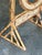 1980s British Colonial Style Bamboo, Cane, and Rattan Cheval Floor Mirror For Sale In Philadelphia - Image 6 of 12
